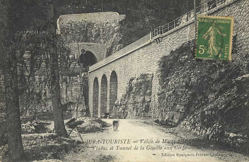 Morez (39), Viaduc et Tunnel de la Gouille aux Cerfs