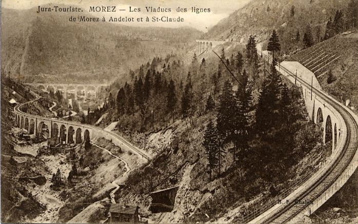 Morez (39)  - Les Viaducs des lignes de Morez à Andelot et à Saint Claude