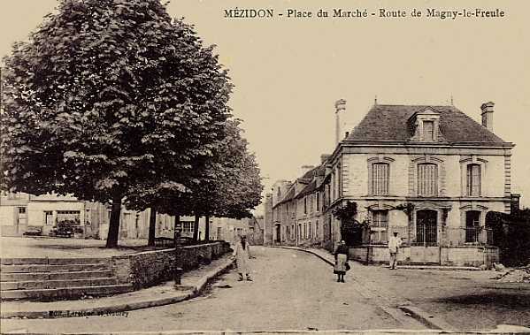 Mézidon (14), la Place du Marché