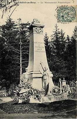 Neufchâtel-en-Bray (76), Le Monument Patriotique